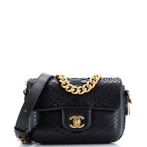 Chanel Rock My Shoulder Flap Bag Python #238313C48B